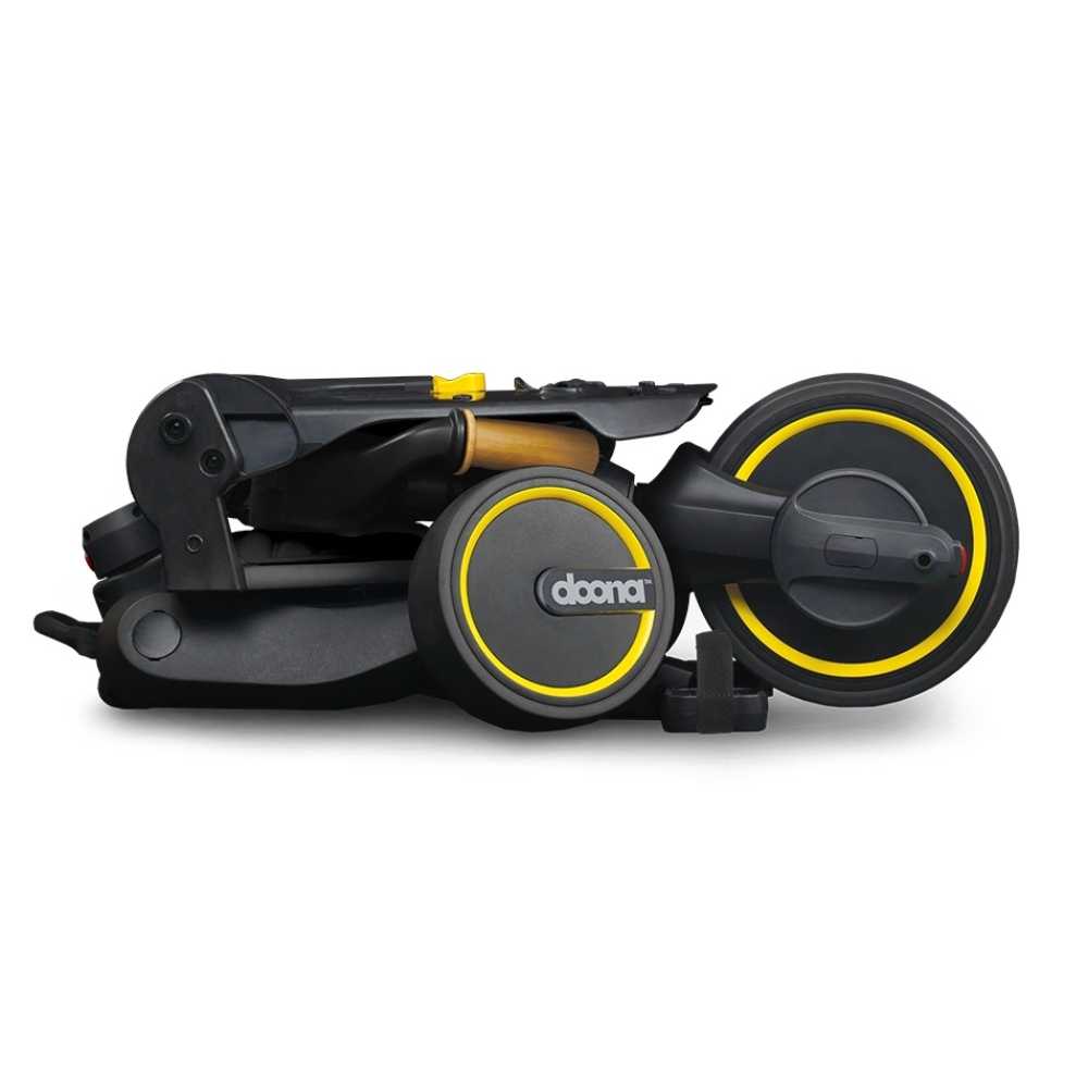 Sulankstomas triratis Doona LIKI S5 5in1, Nitro black-Judėjimui, Triratukai vaikams-e-vaikas