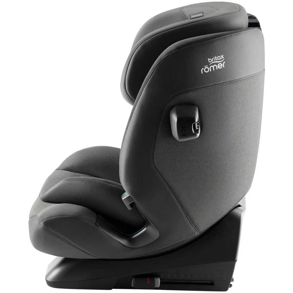 Automobilinė kėdutė BRITAX Advansafix Pro Style, 76-150cm, Mineral Grey-Automobilinės kėdutės, 9-36 kg-e-vaikas
