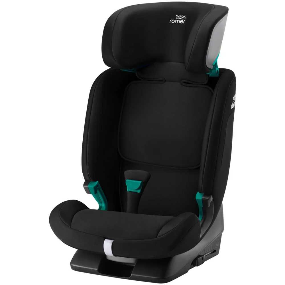Automobilinė kėdutė BRITAX EvolvaFix Smart, 76-150cm, Space Black-Automobilinės kėdutės, 9-36 kg-e-vaikas