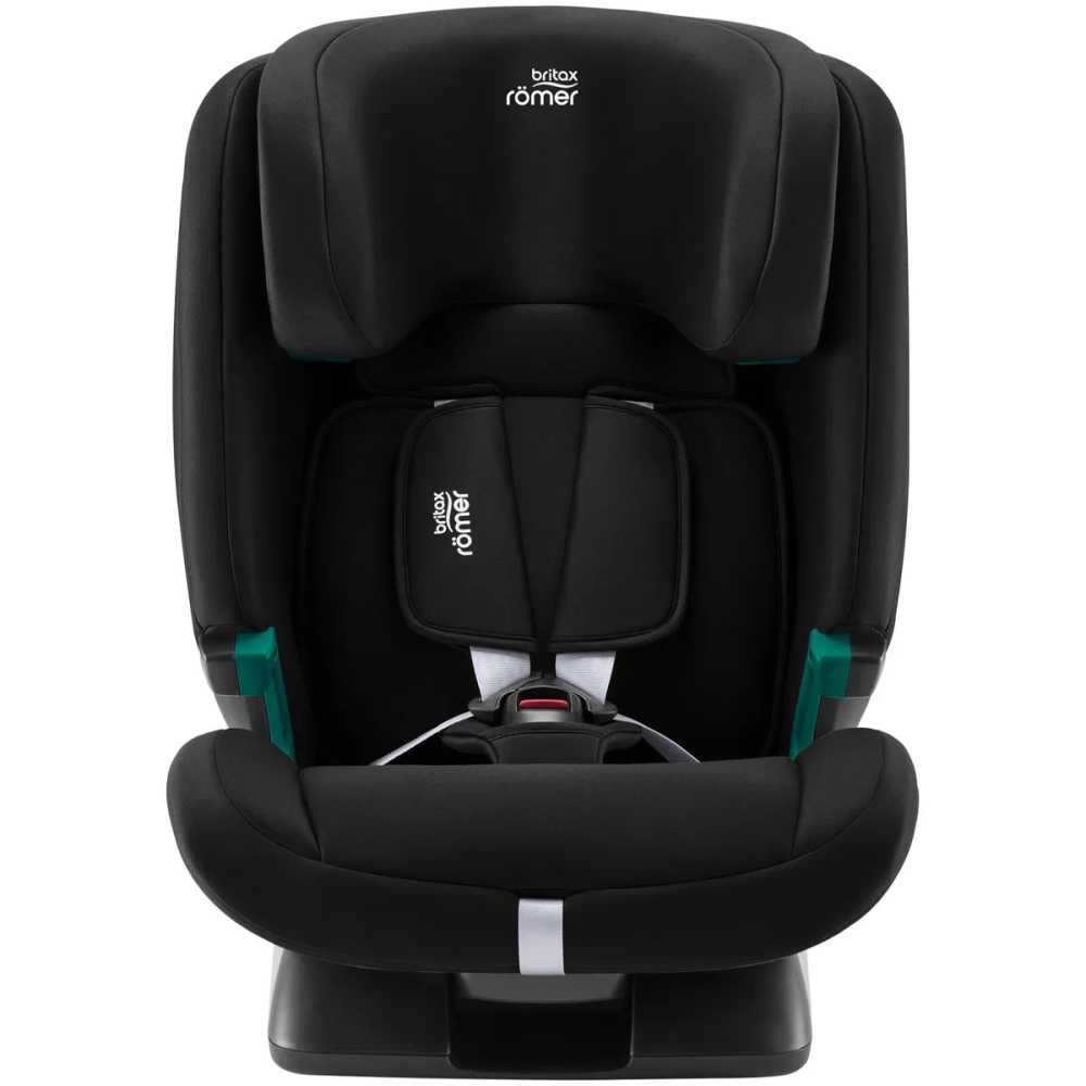 Automobilinė kėdutė BRITAX EvolvaFix Smart, 76-150cm, Space Black-Automobilinės kėdutės, 9-36 kg-e-vaikas