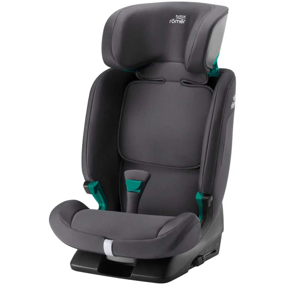 Automobilinė kėdutė BRITAX EvolvaFix Smart, 76-150cm, Midnight Grey-Automobilinės kėdutės, 9-36 kg-e-vaikas