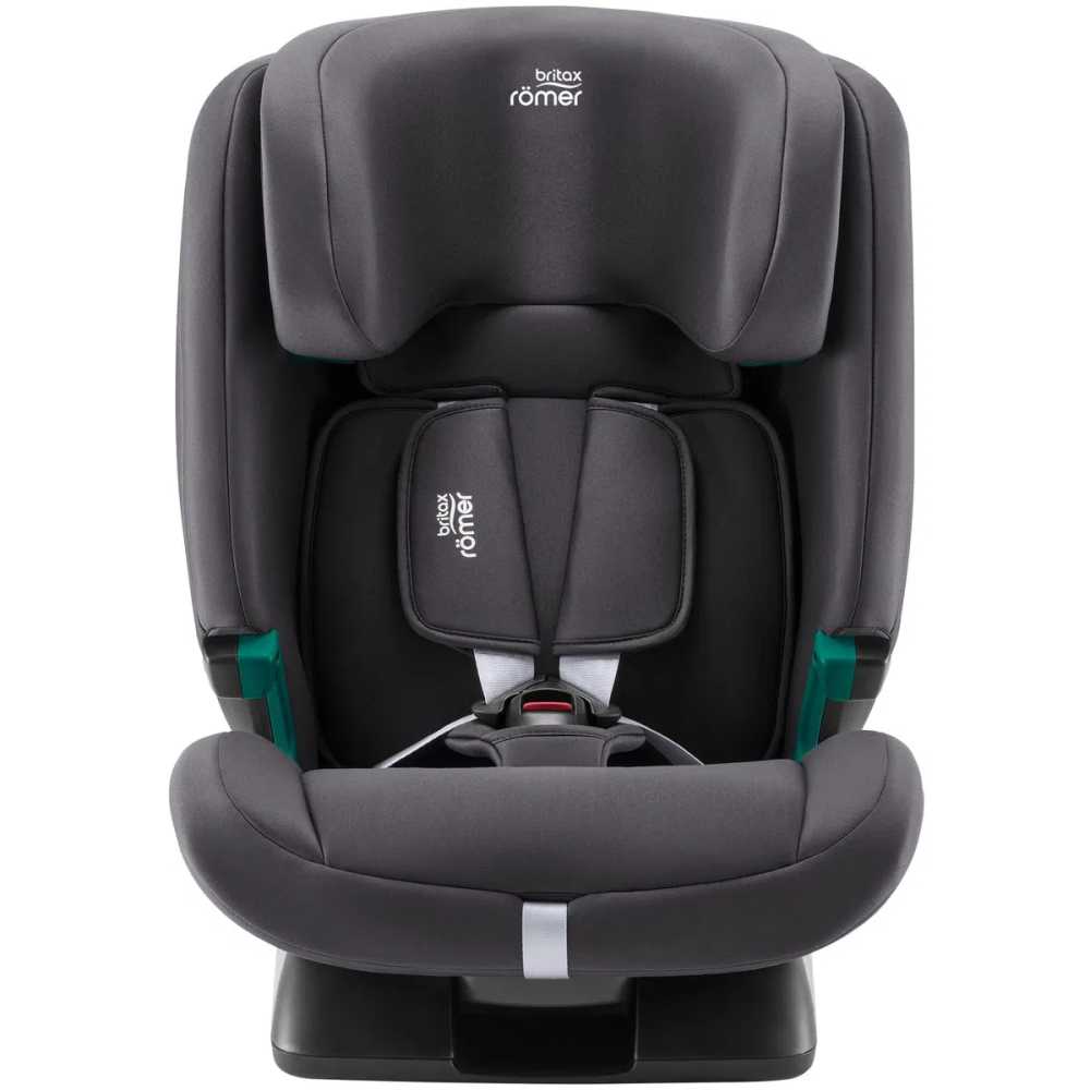 Automobilinė kėdutė BRITAX EvolvaFix Smart, 76-150cm, Midnight Grey-Automobilinės kėdutės, 9-36 kg-e-vaikas