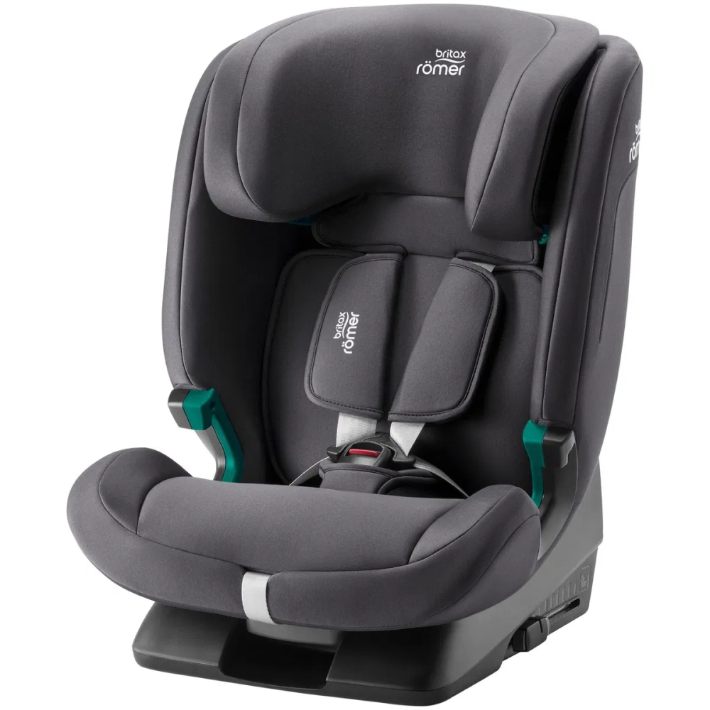 Automobilinė kėdutė BRITAX EvolvaFix Smart, 76-150cm, Midnight Grey-Automobilinės kėdutės, 9-36 kg-e-vaikas