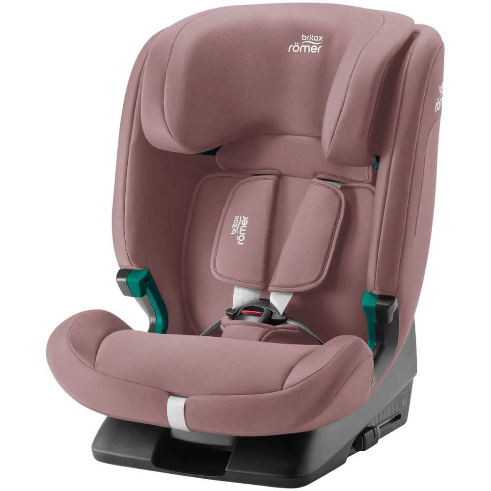Automobilinė kėdutė BRITAX EvolvaFix Smart, 76-150cm, Dusty Rose-Automobilinės kėdutės, 9-36 kg-e-vaikas
