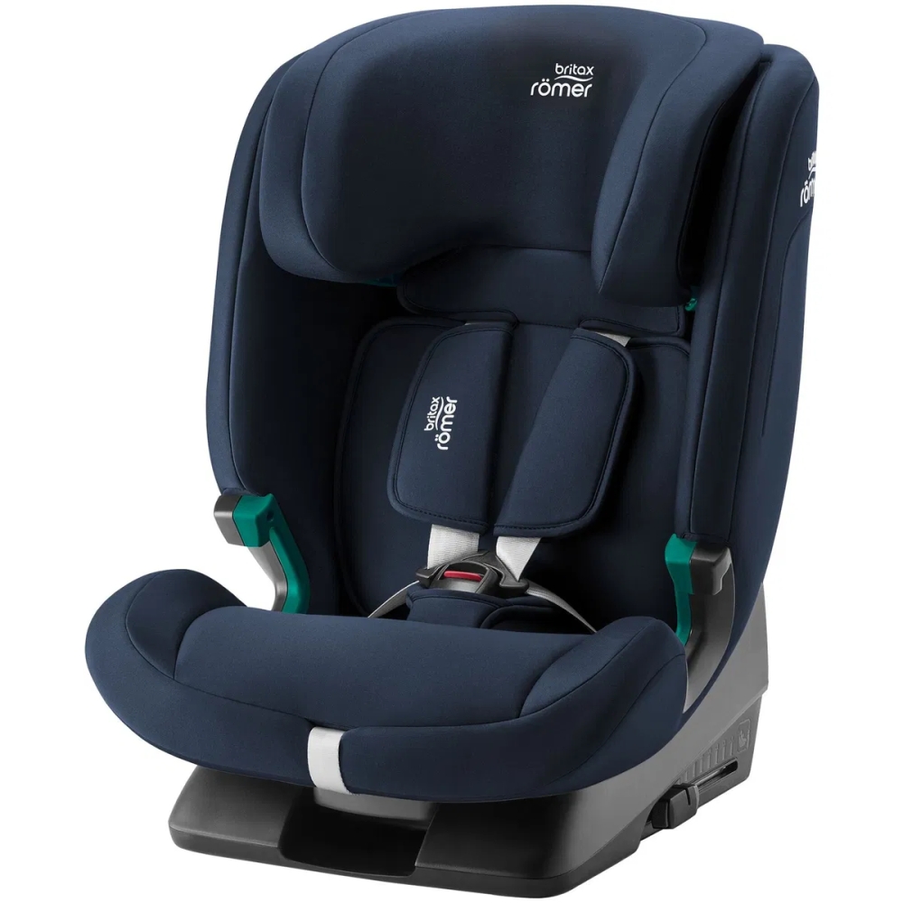 Automobilinė kėdutė BRITAX EvolvaFix Smart, 76-150cm, Night Blue-Automobilinės kėdutės, 9-36 kg-e-vaikas