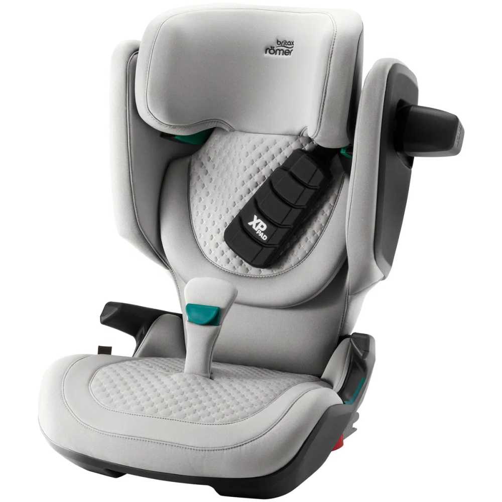 Automobilinė kėdutė BRITAX KidFix Pro Diamond LUX, 100-150cm, Linen Grey-Automobilinės kėdutės, 15-36 kg-e-vaikas