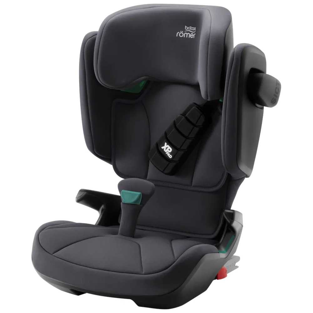 Automobilinė kėdutė BRITAX Kidfix i-Size Select, 100-150cm, Storm Grey-Automobilinės kėdutės, 15-36 kg-e-vaikas