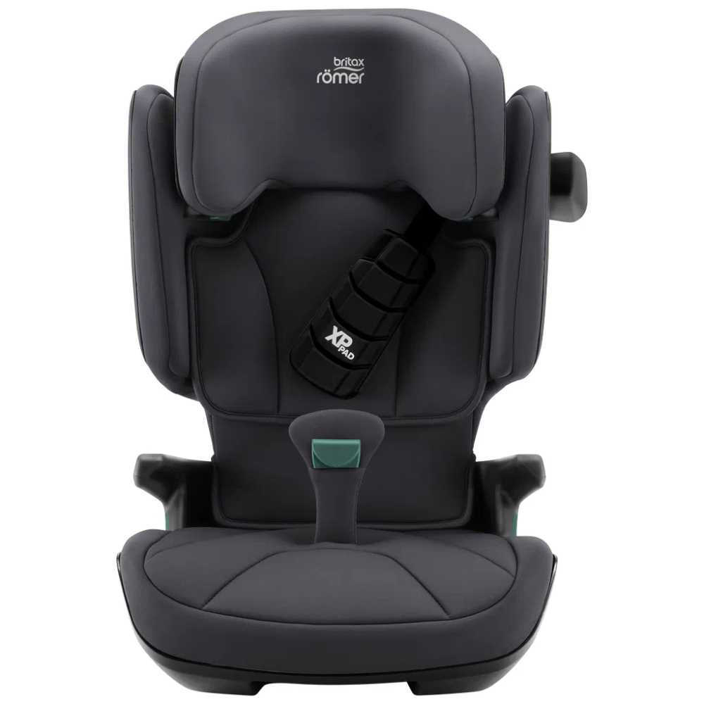 Automobilinė kėdutė BRITAX Kidfix i-Size Select, 100-150cm, Storm Grey-Automobilinės kėdutės, 15-36 kg-e-vaikas