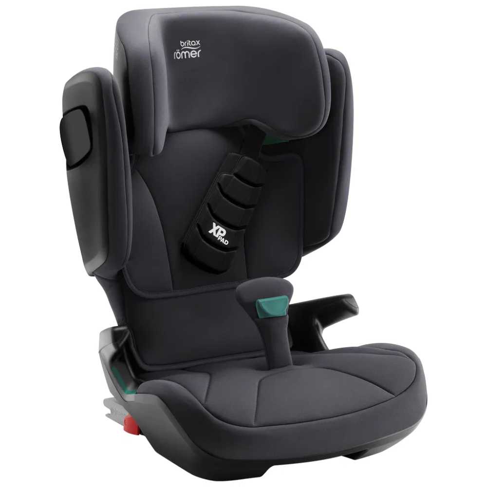 Automobilinė kėdutė BRITAX Kidfix i-Size Select, 100-150cm, Storm Grey-Automobilinės kėdutės, 15-36 kg-e-vaikas