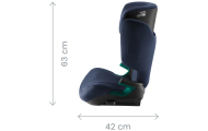 Automobilinė kėdutė BRITAX Hi-Liner Diamond, 100-150cm, Midnight Grey-Automobilinės kėdutės, 15-36 kg-e-vaikas
