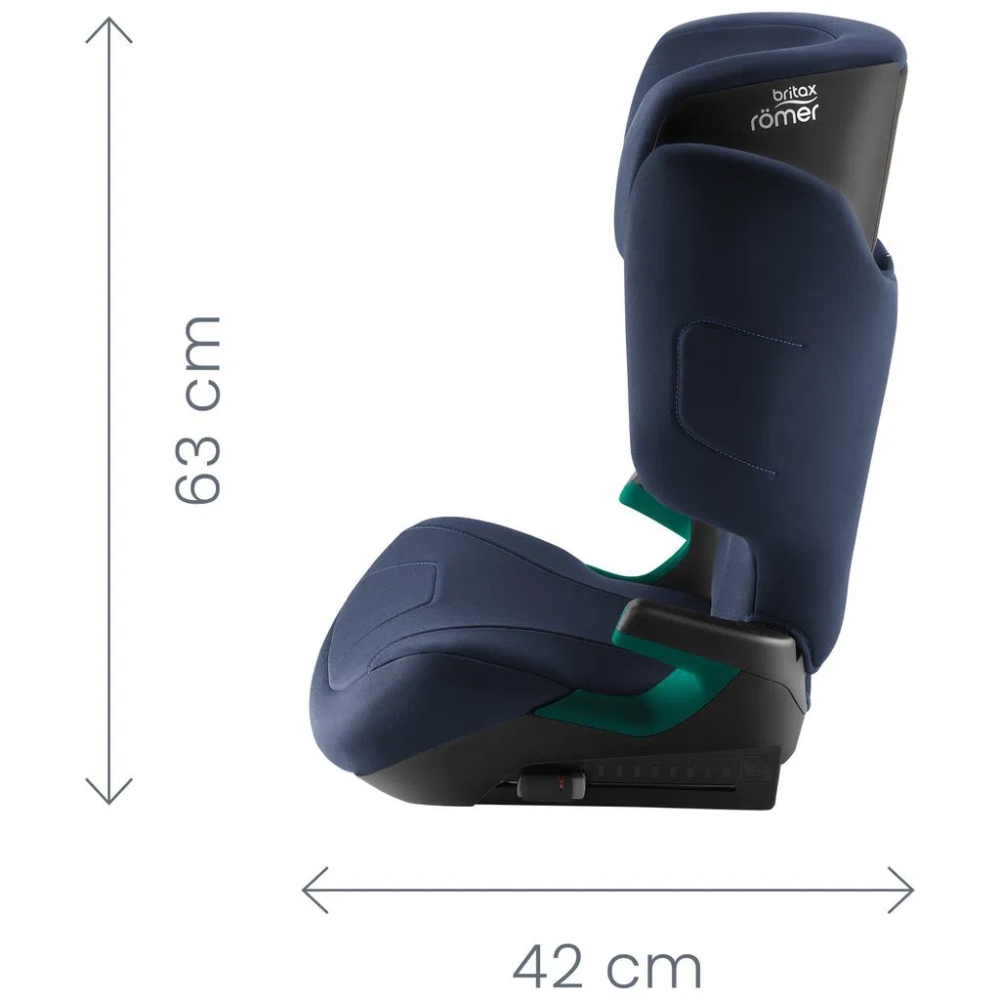 Automobilinė kėdutė BRITAX Hi-Liner Diamond, 100-150cm, Night Blue-Automobilinės kėdutės, 15-36 kg-e-vaikas