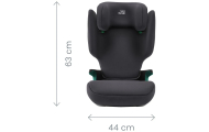 Automobilinė kėdutė BRITAX Discovery Plus 2 Smart, 100-150cm, Midnight Grey-Automobilinės kėdutės, 15-36 kg-e-vaikas