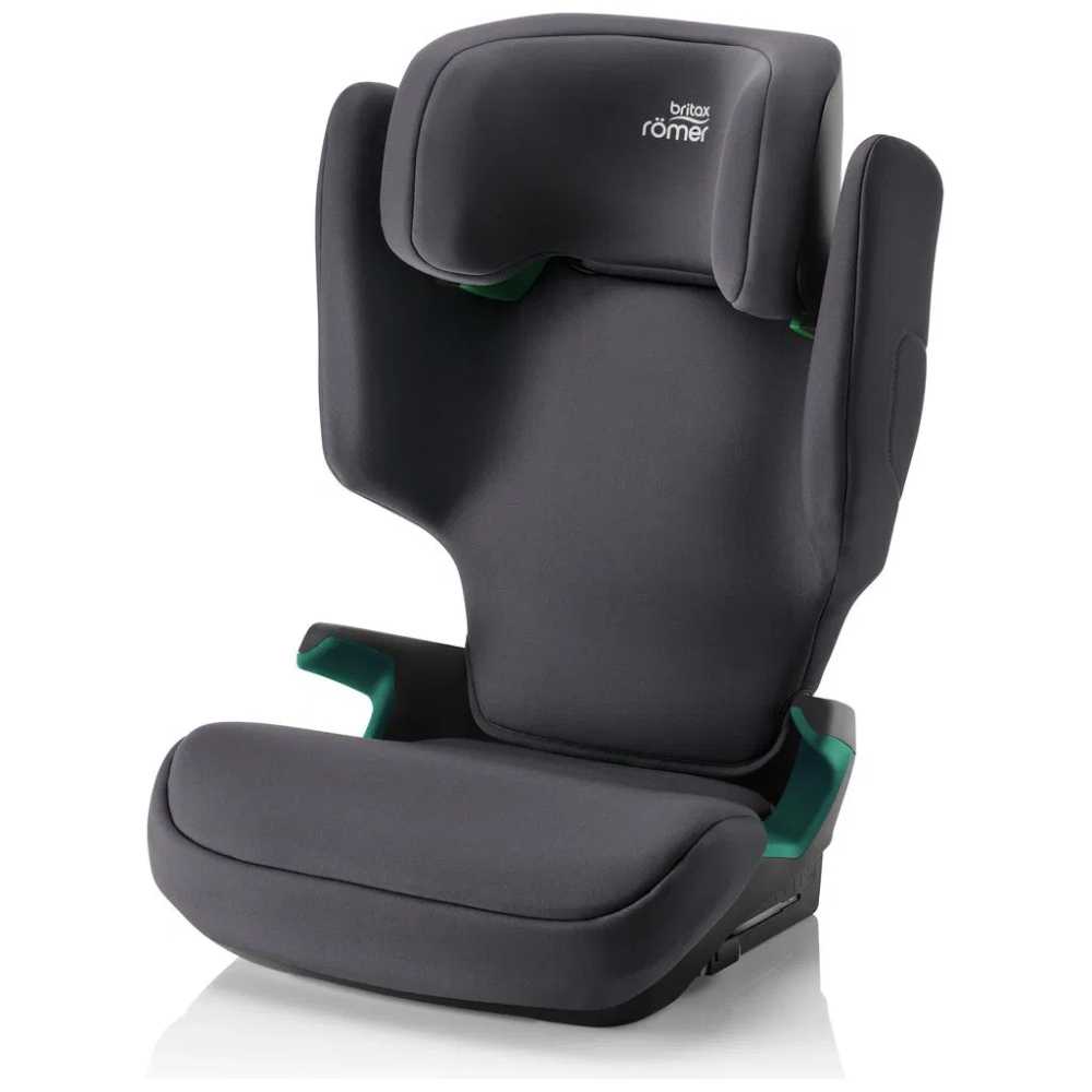 Automobilinė kėdutė BRITAX Discovery Plus 2 Smart, 100-150cm, Midnight Grey-Automobilinės kėdutės, 15-36 kg-e-vaikas