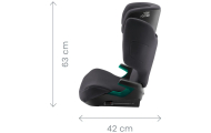 Automobilinė kėdutė BRITAX Discovery Plus 2 Smart, 100-150cm, Dusty Rose-Automobilinės kėdutės, 15-36 kg-e-vaikas