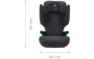 Automobilinė kėdutė BRITAX Adventure Plus 2 Smart, 100-150cm, Night Blue-Automobilinės kėdutės, 15-36 kg-e-vaikas