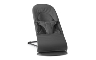 Gultukas BabyBjörn Balance Soft Woven Jersey Tri-Fabric + žaisliukas Googly Eyes, Dark grey-Miegui, Gultukai ir sūpynės-e-vaikas