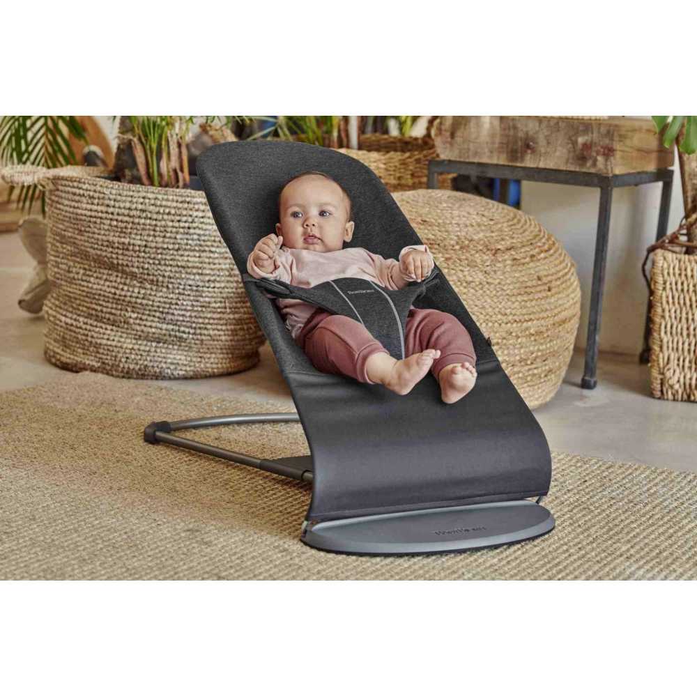 Gultukas BabyBjörn BLISS 3D Jersey, Light grey-Miegui, Gultukai ir sūpynės-e-vaikas