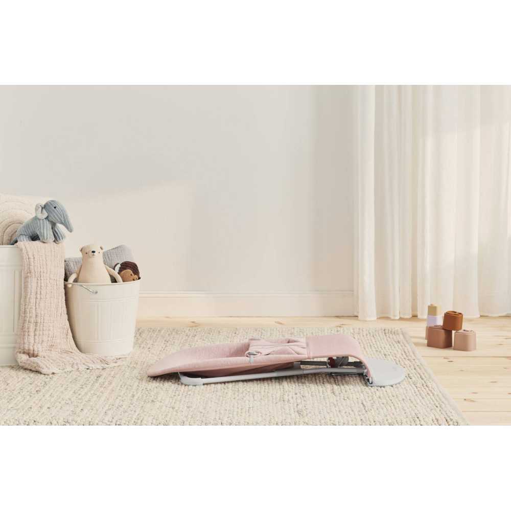 Gultukas BabyBjörn BLISS 3D Jersey, Light pink-Miegui, Gultukai ir sūpynės-e-vaikas