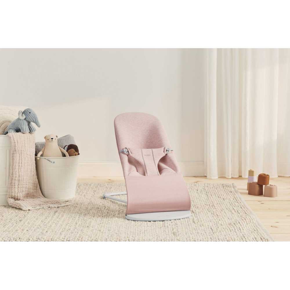 Gultukas BabyBjörn BLISS 3D Jersey, Light pink-Miegui, Gultukai ir sūpynės-e-vaikas