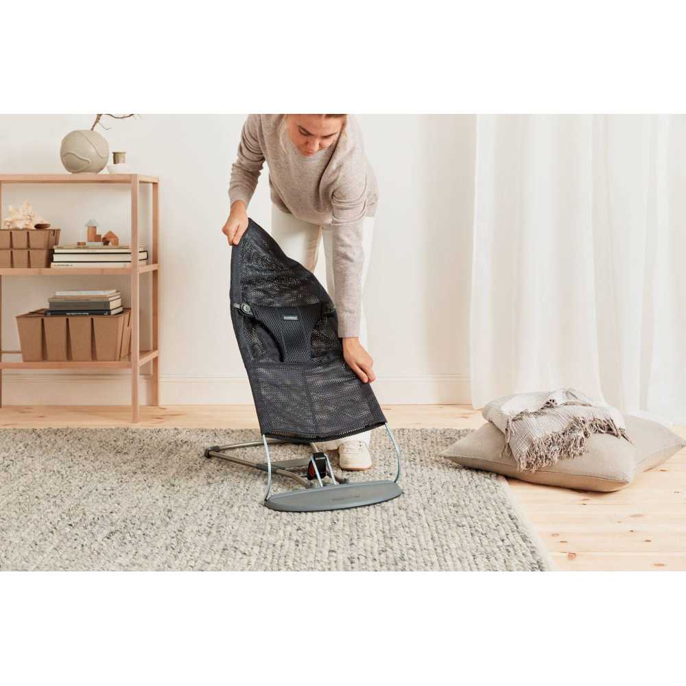 Gultukas BabyBjörn Bliss MESH, Gray-Miegui, Gultukai ir sūpynės-e-vaikas