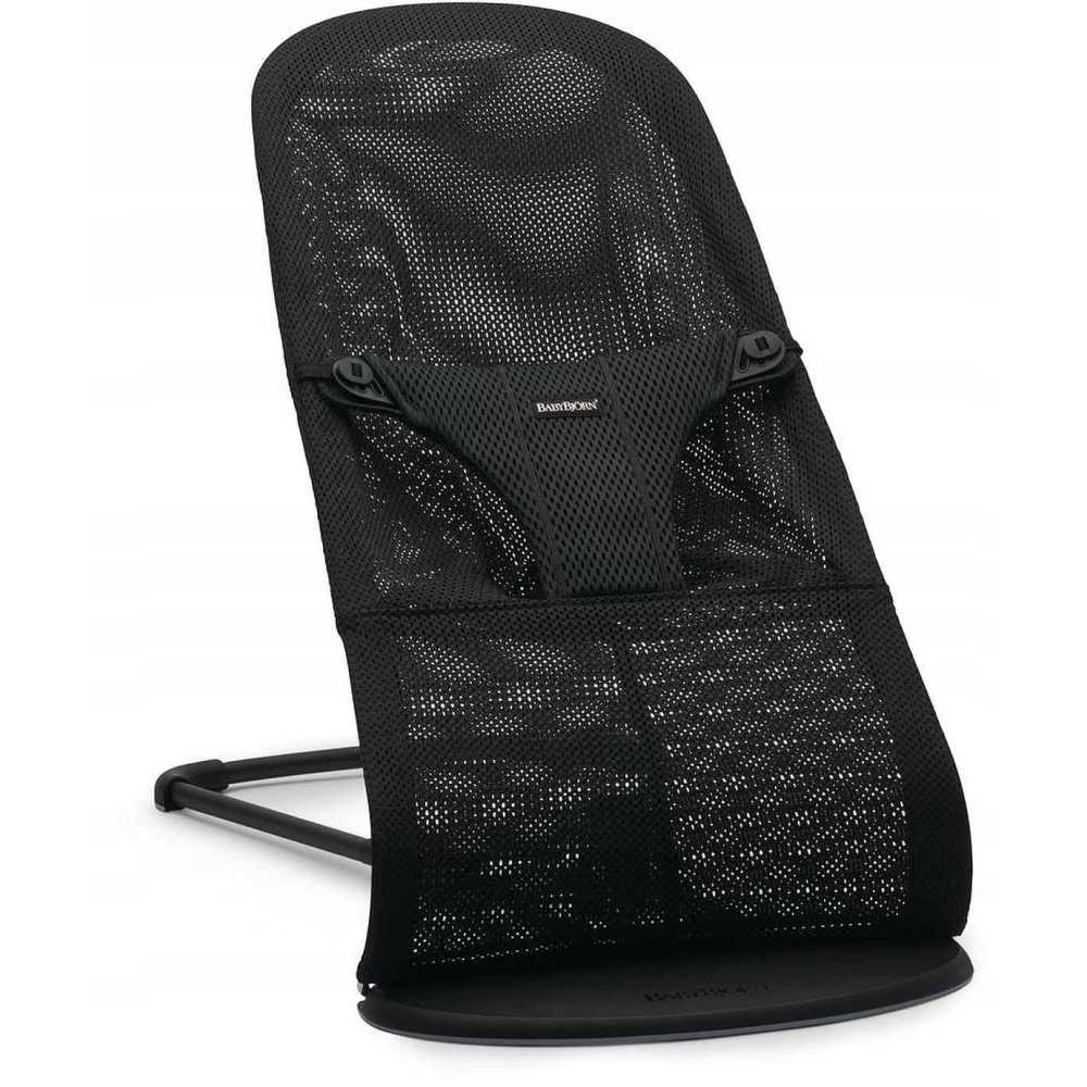 Gultukas BabyBjörn Bliss MESH, Black-Miegui, Gultukai ir sūpynės-e-vaikas