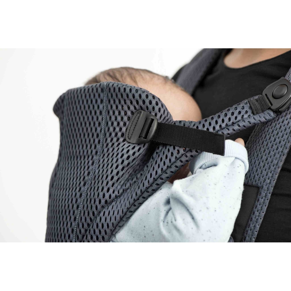 Nešioklė kūdikiui BabyBjörn Move 3D Mesh, Anthracite-Judėjimui, Kūdikių nešioklės-e-vaikas