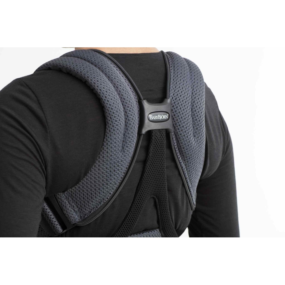 Nešioklė kūdikiui BabyBjörn Move 3D Mesh, Anthracite-Judėjimui, Kūdikių nešioklės-e-vaikas