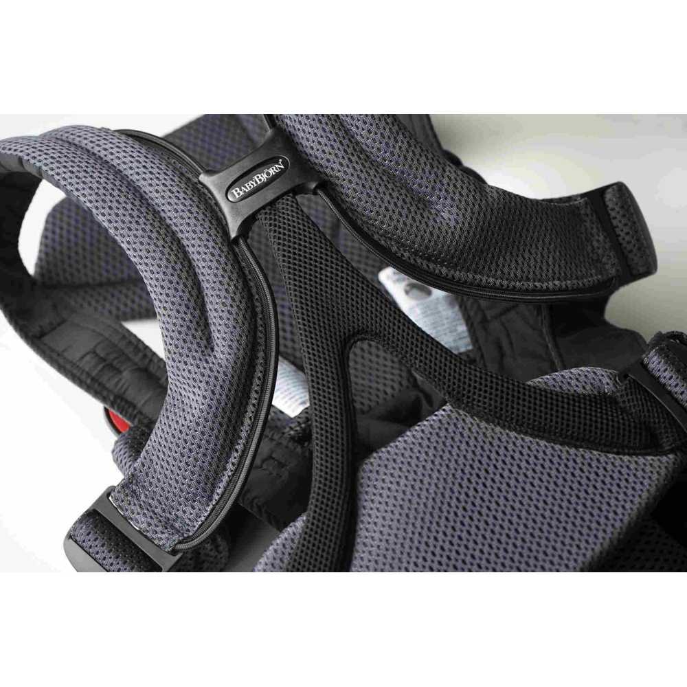 Nešioklė kūdikiui BabyBjörn Move 3D Mesh, Anthracite-Judėjimui, Kūdikių nešioklės-e-vaikas