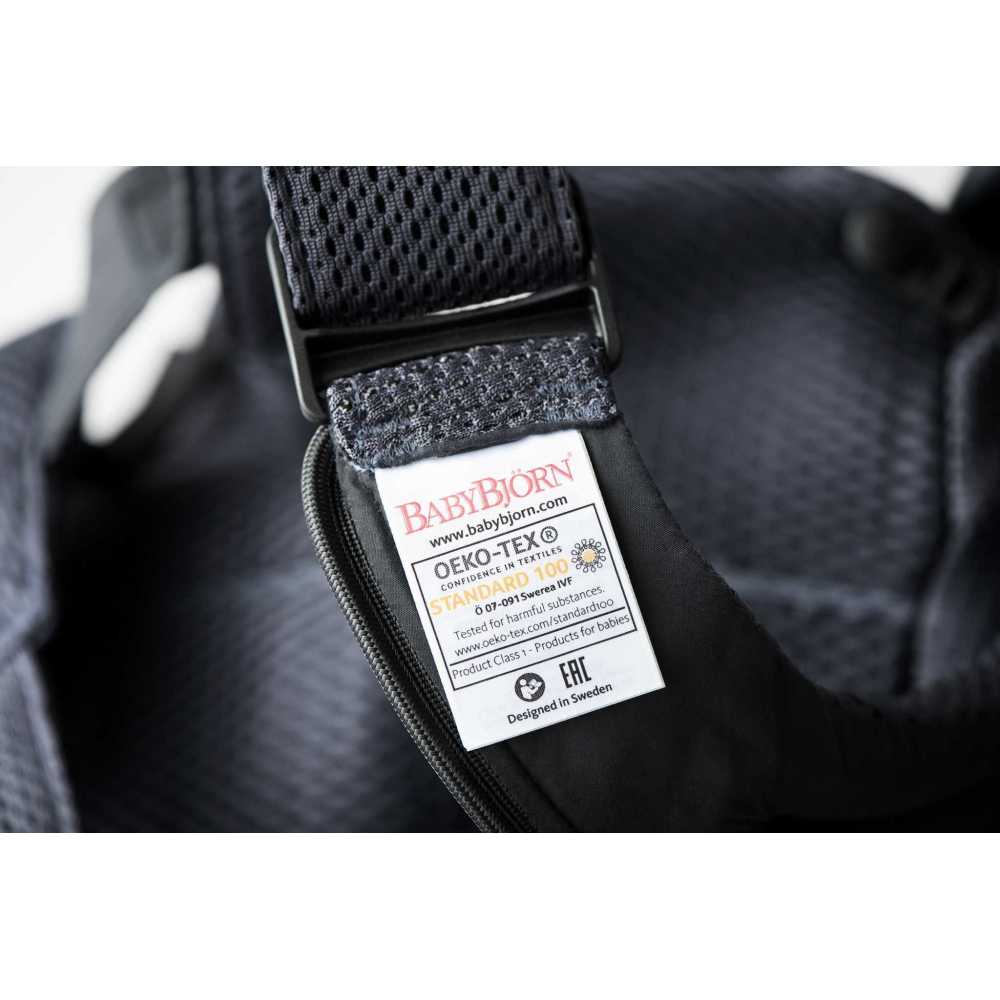 Nešioklė kūdikiui BabyBjörn Move 3D Mesh, Anthracite-Judėjimui, Kūdikių nešioklės-e-vaikas