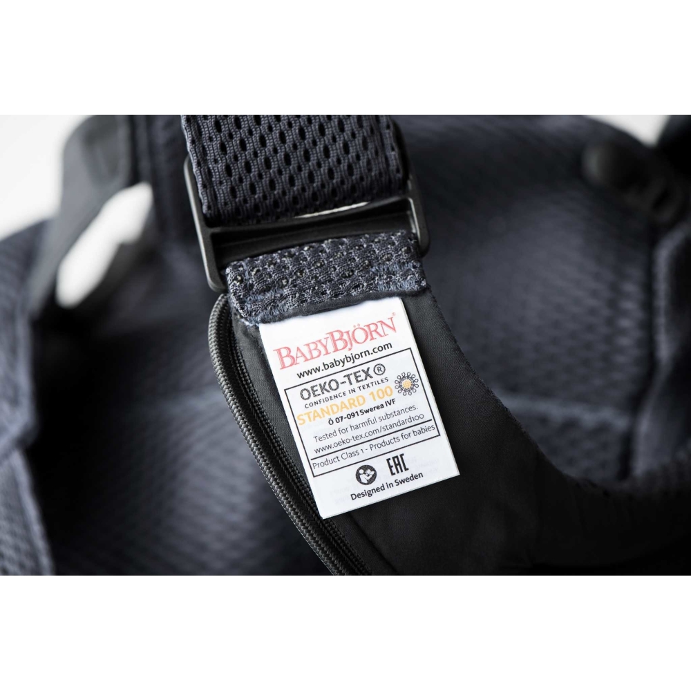 Nešioklė kūdikiui BabyBjörn Move 3D Mesh, Anthracite-Judėjimui, Kūdikių nešioklės-e-vaikas