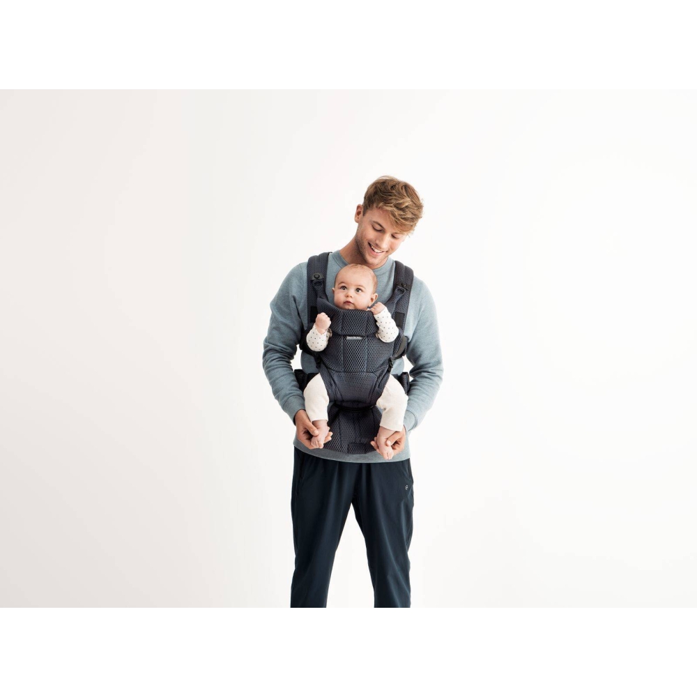 Nešioklė kūdikiui BabyBjörn Move 3D Mesh, Anthracite-Judėjimui, Kūdikių nešioklės-e-vaikas