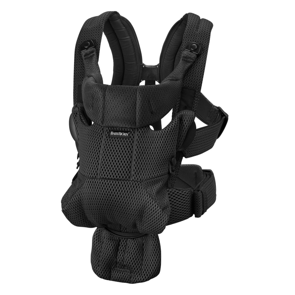 Nešioklė kūdikiui BabyBjörn Move 3D Mesh, Black-Judėjimui, Kūdikių nešioklės-e-vaikas