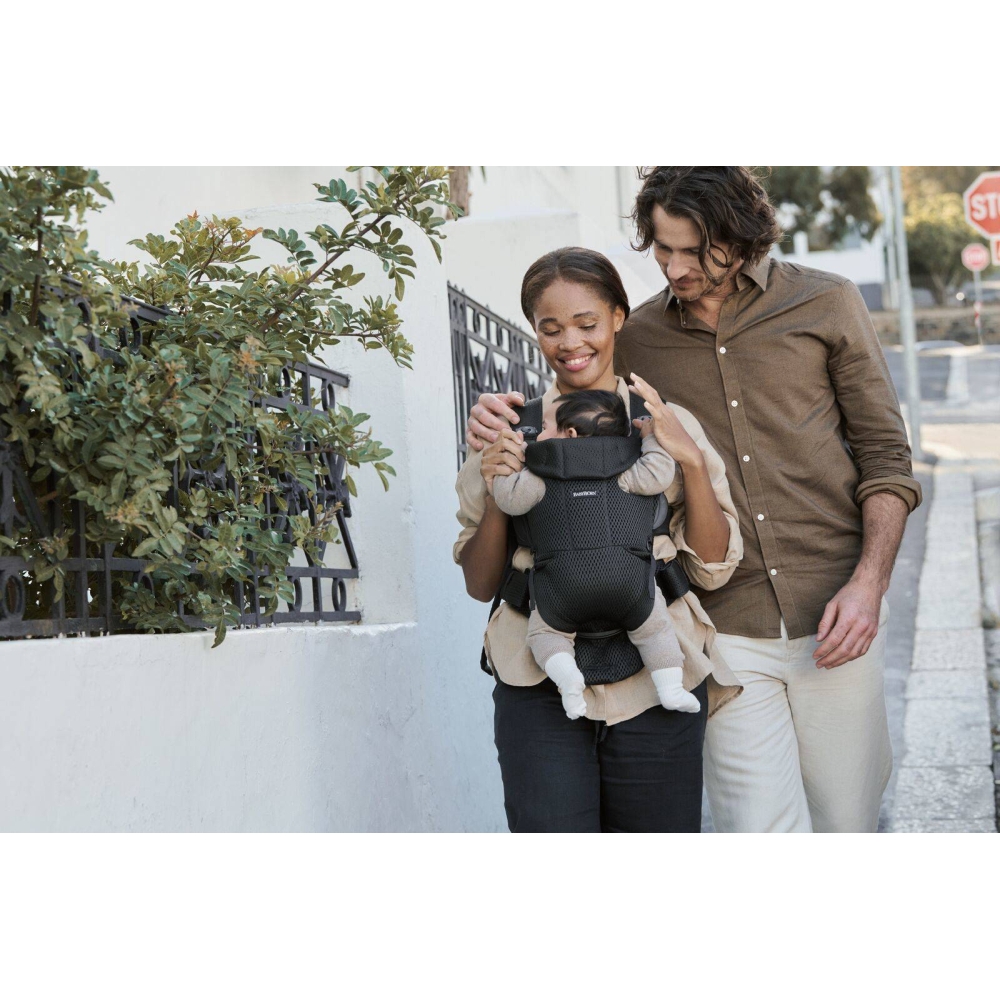 Nešioklė kūdikiui BabyBjörn Move 3D Mesh, Black-Judėjimui, Kūdikių nešioklės-e-vaikas