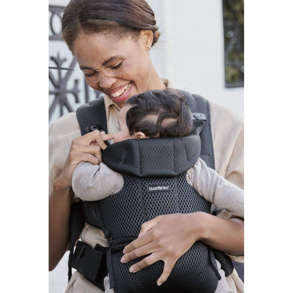 Nešioklė kūdikiui BabyBjörn Move 3D Mesh, Black-Judėjimui, Kūdikių nešioklės-e-vaikas