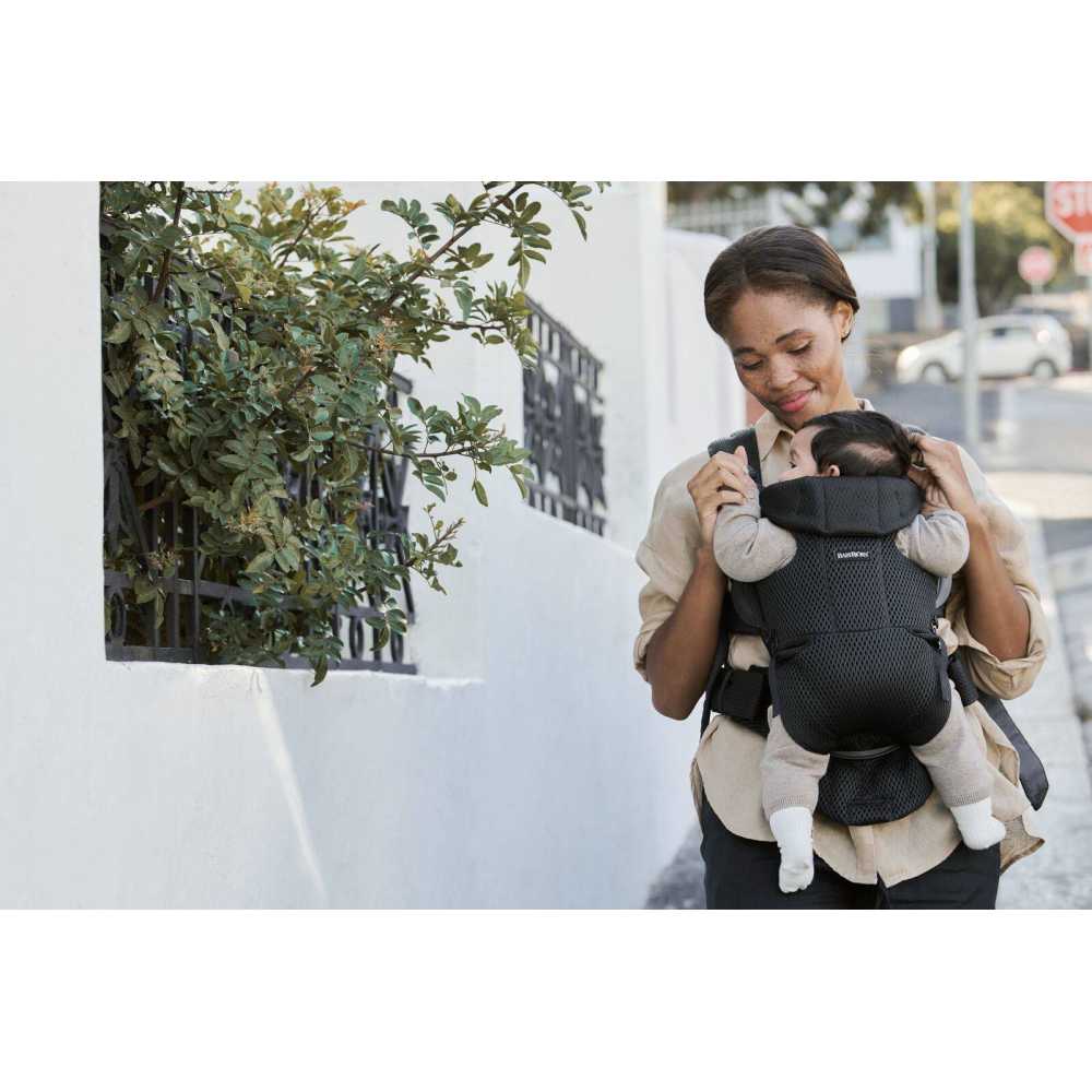 Nešioklė kūdikiui BabyBjörn Move 3D Mesh, Black-Judėjimui, Kūdikių nešioklės-e-vaikas
