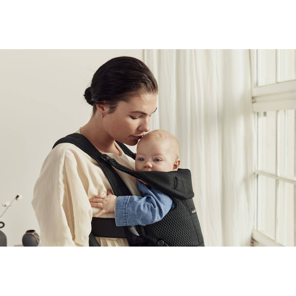 Nešioklė kūdikiui BabyBjörn Move 3D Mesh, Black-Judėjimui, Kūdikių nešioklės-e-vaikas