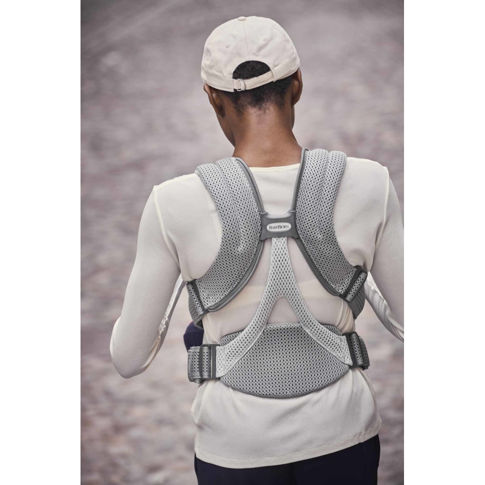 Nešioklė kūdikiui BabyBjörn Move 3D Mesh, Grey-Judėjimui, Kūdikių nešioklės-e-vaikas