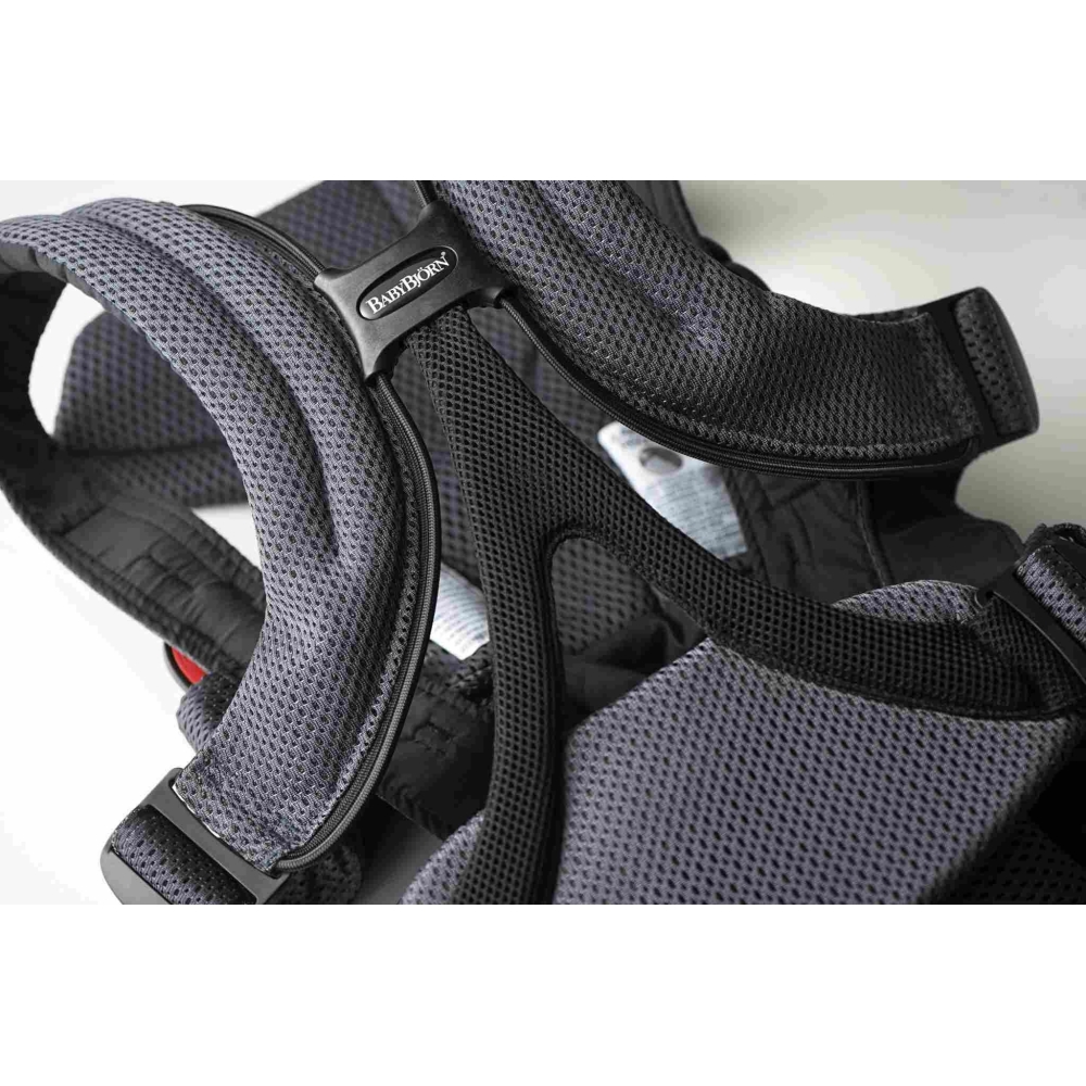 Nešioklė kūdikiui BabyBjörn Move 3D Mesh, Grey-Judėjimui, Kūdikių nešioklės-e-vaikas