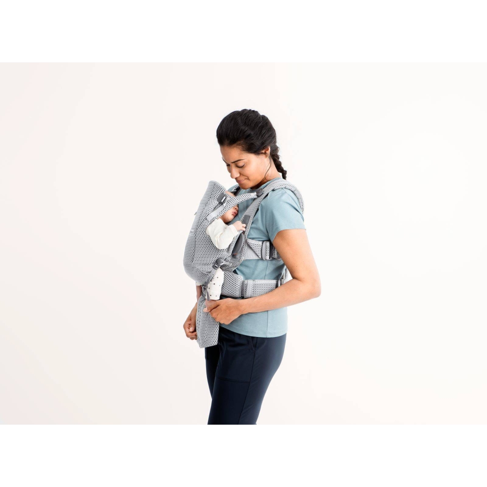 Nešioklė kūdikiui BabyBjörn Move 3D Mesh, Grey-Judėjimui, Kūdikių nešioklės-e-vaikas