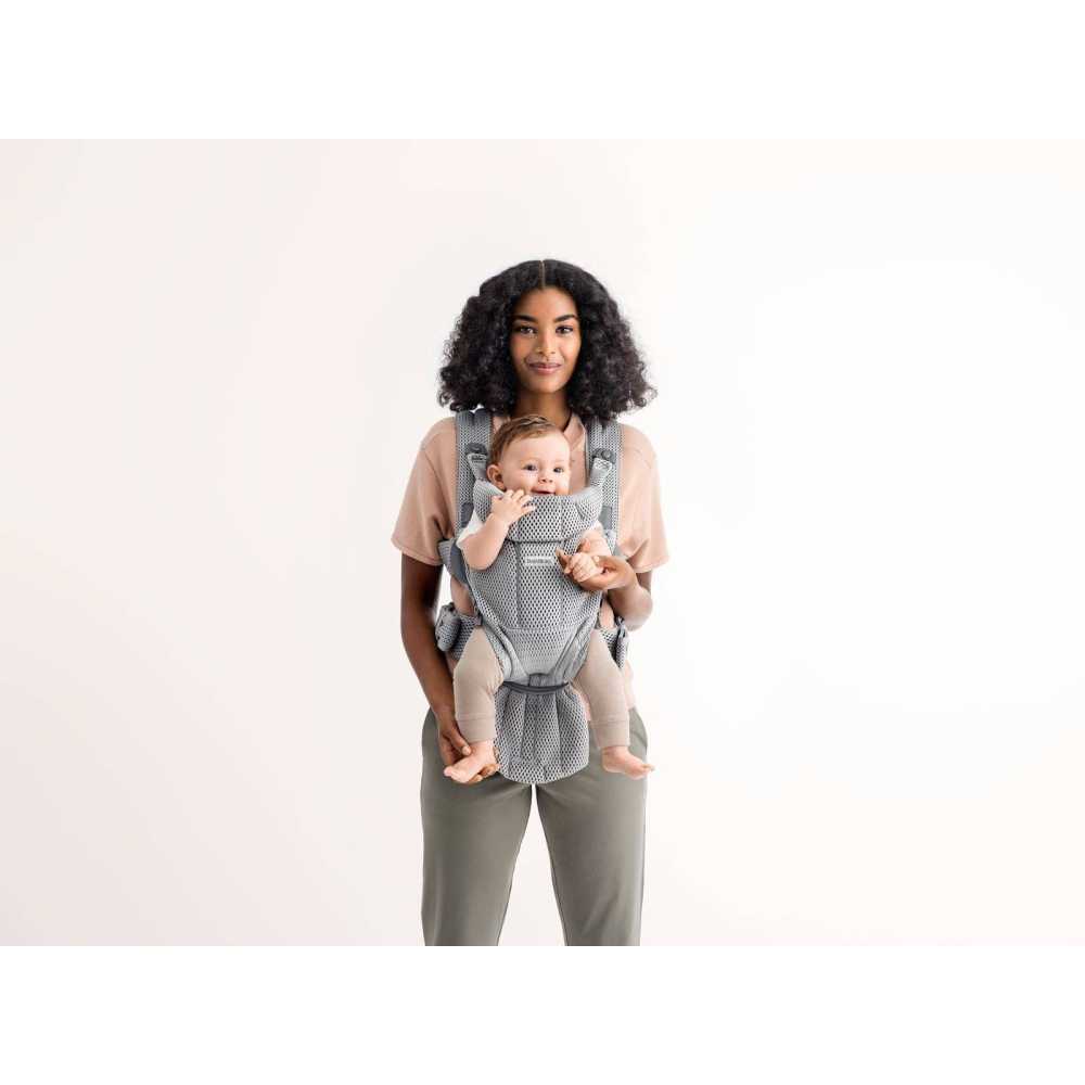 Nešioklė kūdikiui BabyBjörn Move 3D Mesh, Grey-Judėjimui, Kūdikių nešioklės-e-vaikas