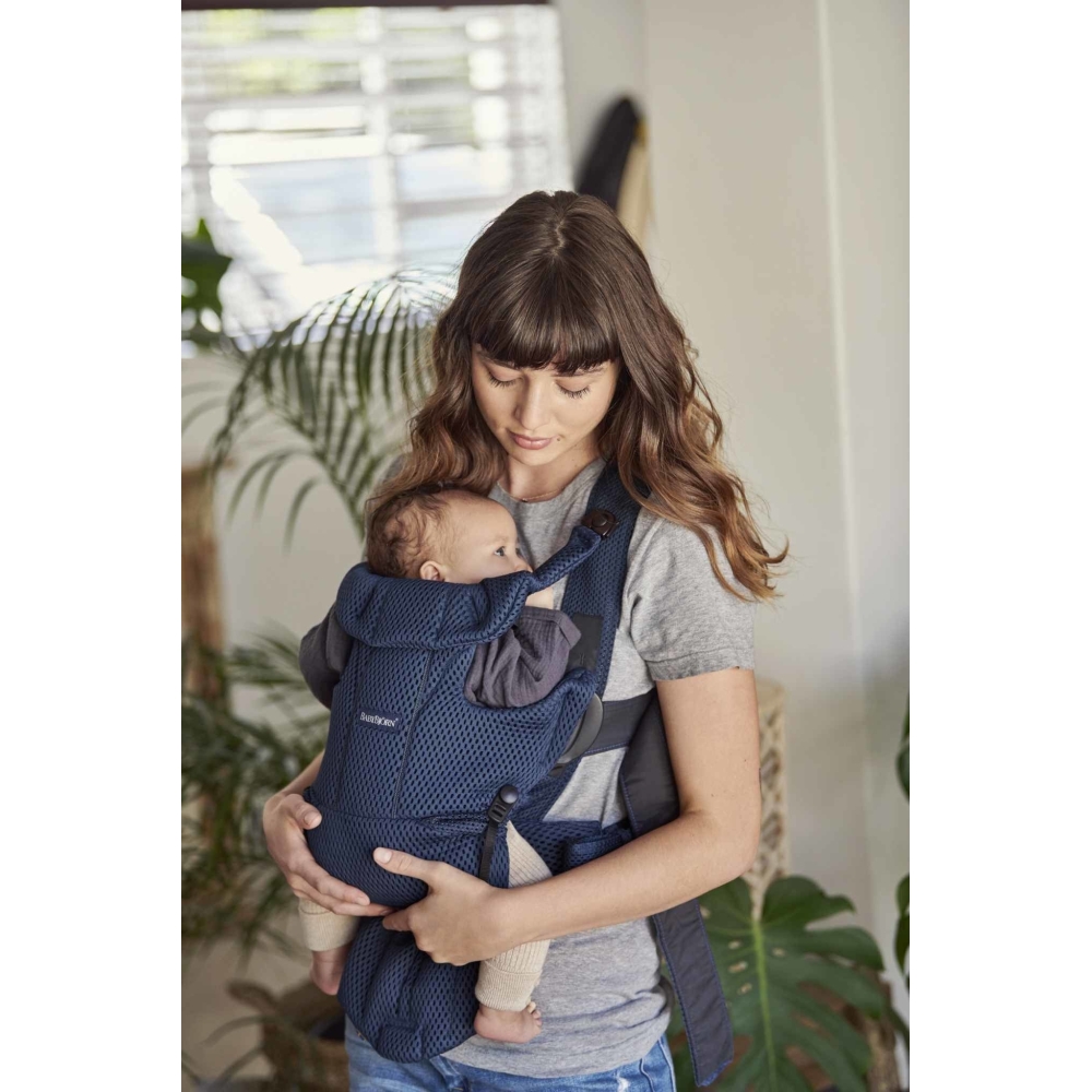Nešioklė kūdikiui BabyBjörn Move 3D Mesh, Navy Blue-Judėjimui, Kūdikių nešioklės-e-vaikas