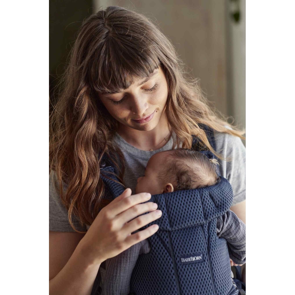 Nešioklė kūdikiui BabyBjörn Move 3D Mesh, Navy Blue-Judėjimui, Kūdikių nešioklės-e-vaikas