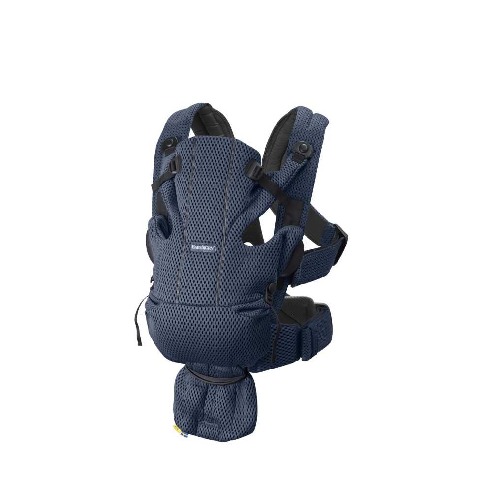 Nešioklė kūdikiui BabyBjörn Move 3D Mesh, Navy Blue-Judėjimui, Kūdikių nešioklės-e-vaikas