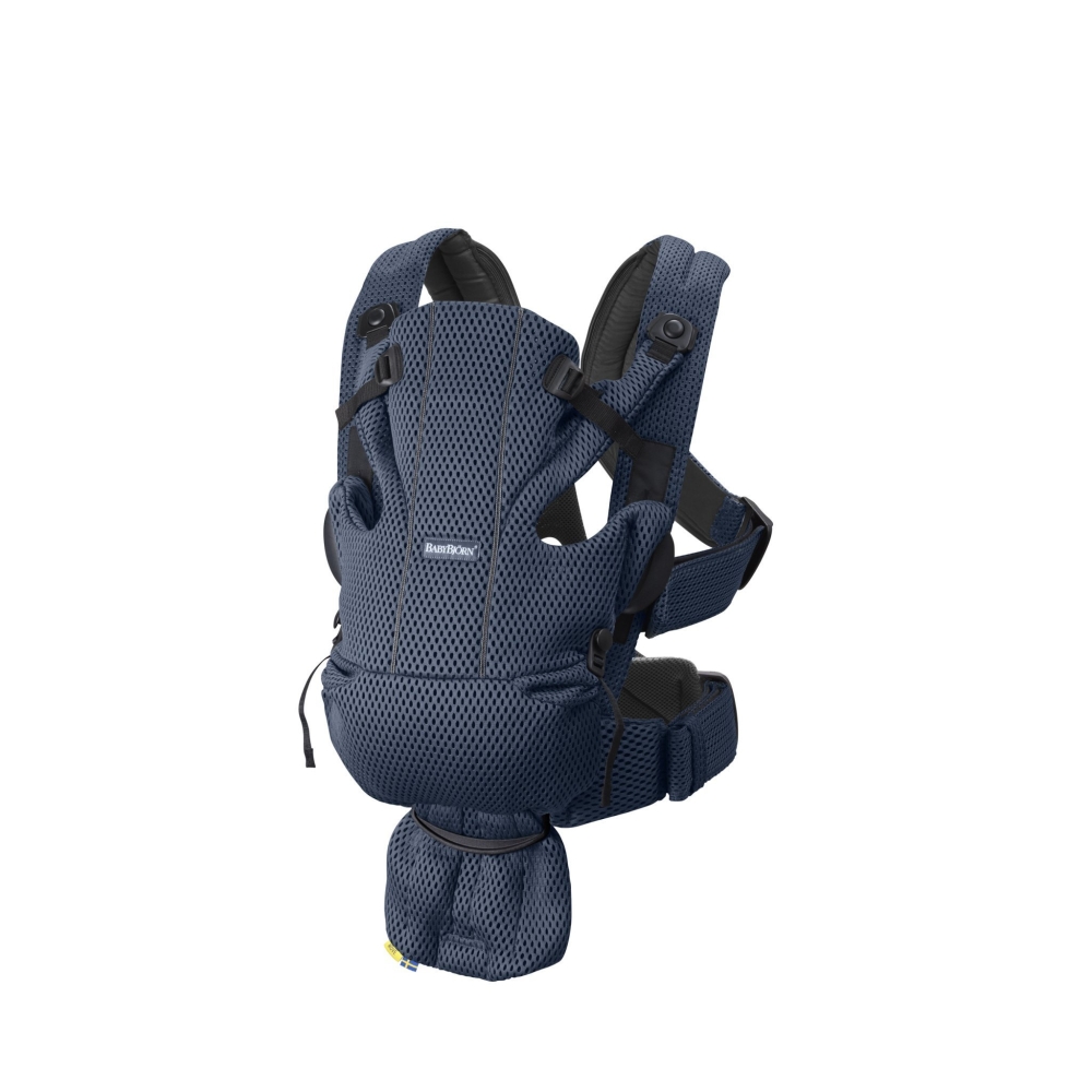 Nešioklė kūdikiui BabyBjörn Move 3D Mesh, Navy Blue-Judėjimui, Kūdikių nešioklės-e-vaikas