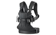 Nešioklė kūdikiui BabyBjörn ONE Air 3D Mesh, Black-Judėjimui, Kūdikių nešioklės-e-vaikas