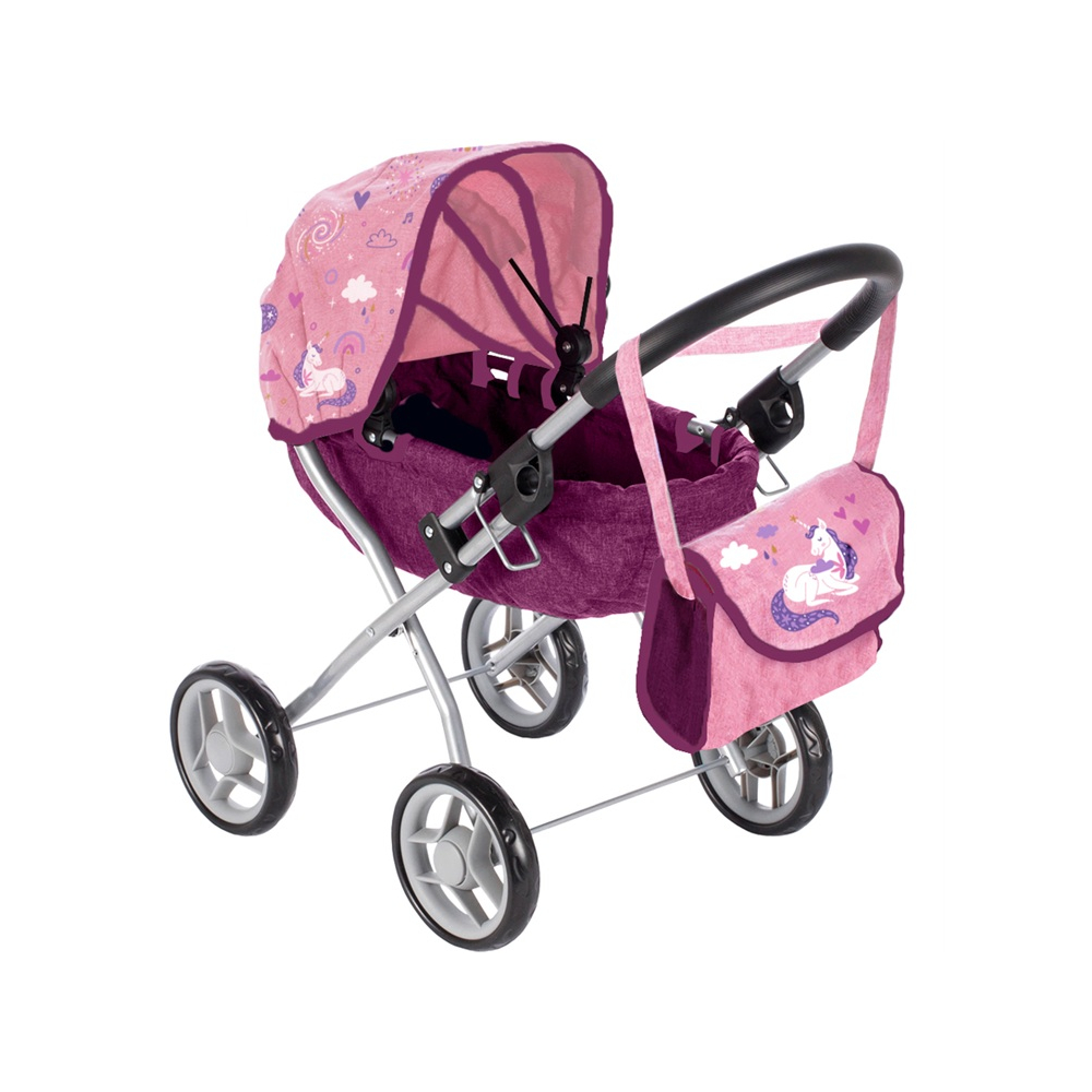 Wózek owalna gondola dla lalek Unicorns