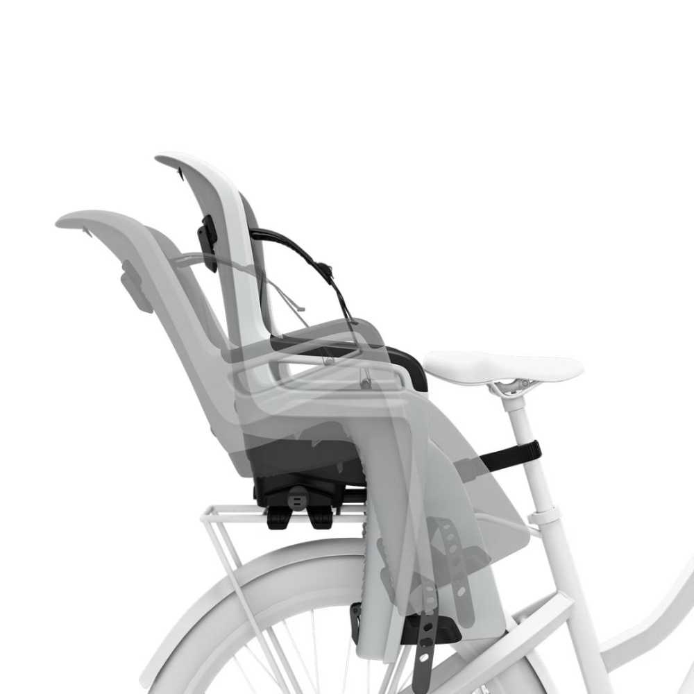 Dviračio kėdutė Thule Ride Along 2 Rack Mount, Light Grey-Judėjimui, Dviračių kėdutės ir jų priedai-e-vaikas