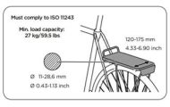 Dviračio kėdutė Thule Ride Along 2 Rack Mount, Light Grey-Judėjimui, Dviračių kėdutės ir jų priedai-e-vaikas