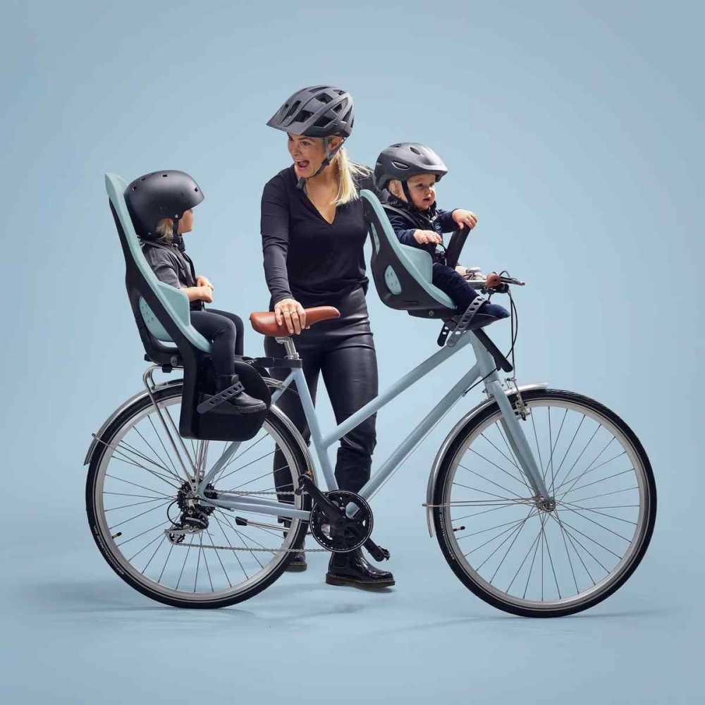 Dviračio kėdutė Thule Yepp 2 Mini priekinė, Aegean Blue-Judėjimui, Dviračių kėdutės ir jų priedai-e-vaikas