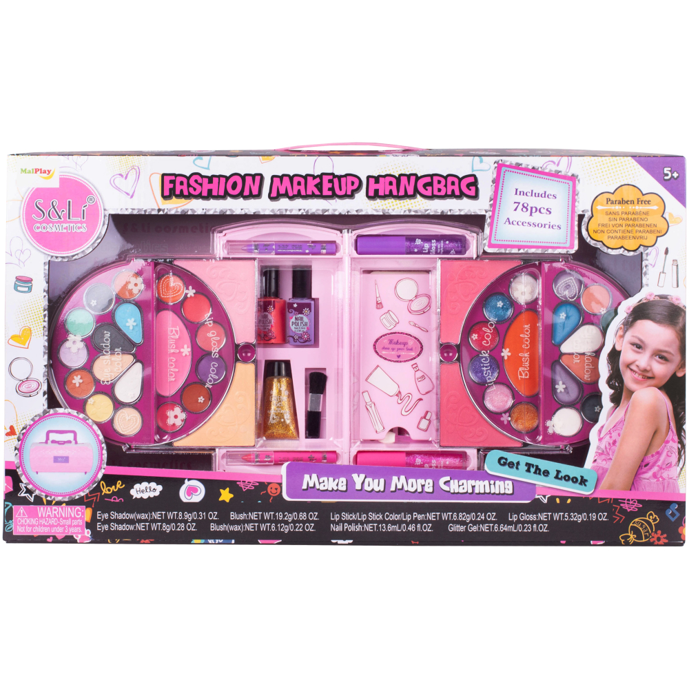 Walizka - zestaw do make up Fashion 78el
